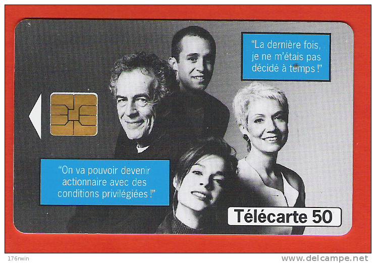 TELECARTE  1998   Ouverture Du Capital   50 Unités - 1998