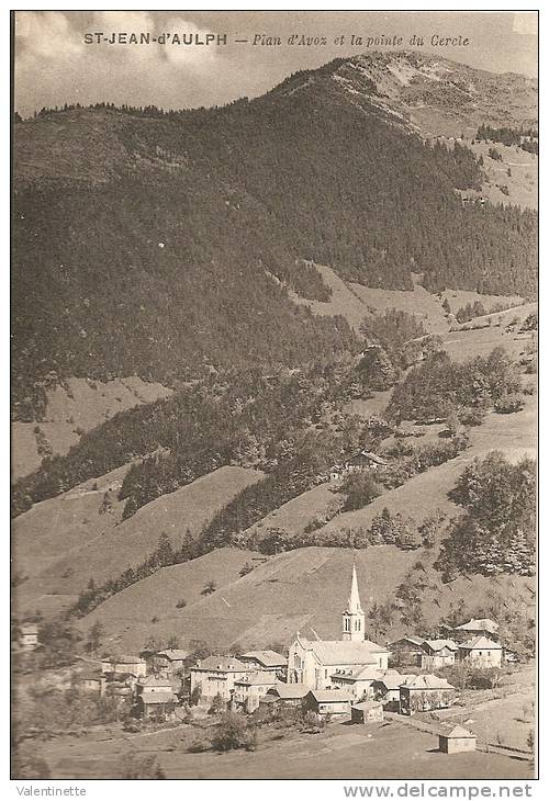 74 St-Jean D 'Aulph - Plan D 'Avoz Et La Pointe Du Cercle - Saint-Jean-d'Aulps