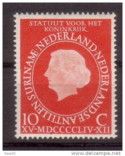 Nederland 1954 Nvph Nr 654, Mi Nr 654  Statuut Koninkrijk - Unused Stamps