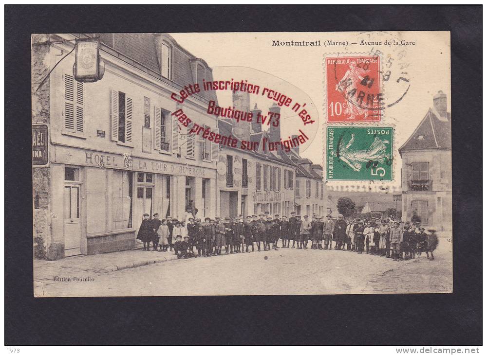 #i1861 - MONTMIRAIL - Avenue De La Gare - (51 - Marne) - Montmirail