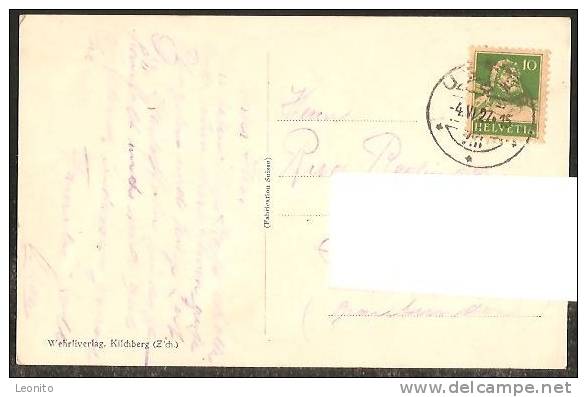 USTER Schloss Uster-Stempel 1927 - Uster