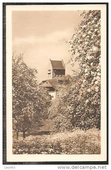 USTER Schloss Uster-Stempel 1927 - Uster