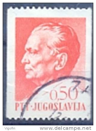 YU 1969-1343 DEFINITIVE TITO, YUGOSLAVIA. 1v, Used - Sonstige & Ohne Zuordnung