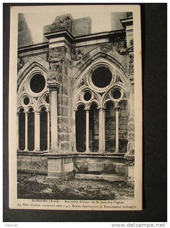 Soissons(Aisne)-Ancienne Abbaye De St-Jean-des-Vignes,Le Petit Cloitre Construit Vers 1547  1937 - Picardie