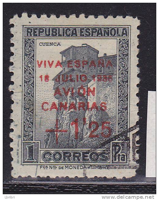 ESPAGNE N°  PA 130 TIMBRE POSTE DE 1931 1936 OBL - Oblitérés