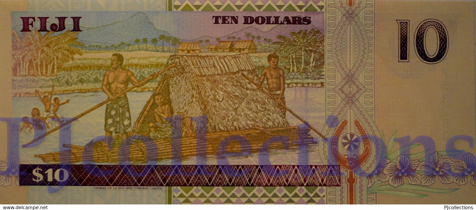 FIJI 10 DOLLARS 1996 PICK 98b UNC - Fidschi