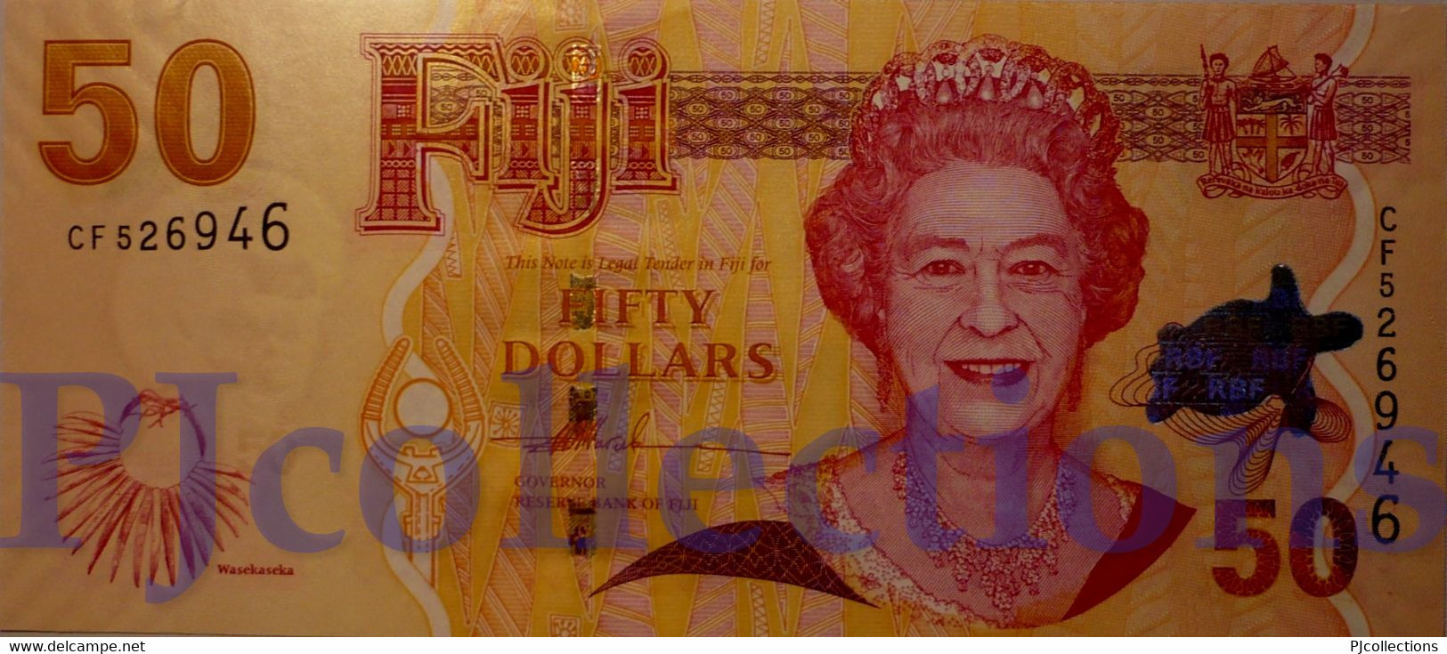 FIJI 50 DOLLARS 2007 PICK 113a UNC - Figi
