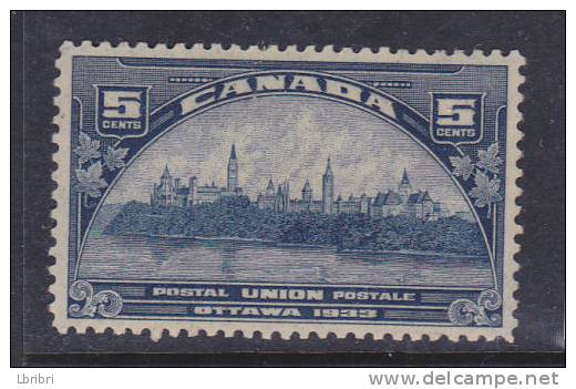 CANADA N° 168 5C BLEU CONGRES DE L'UNION POSTALE UNIVERSELLE A OTTAWA NEUF SANS CHARNIERE - Unused Stamps