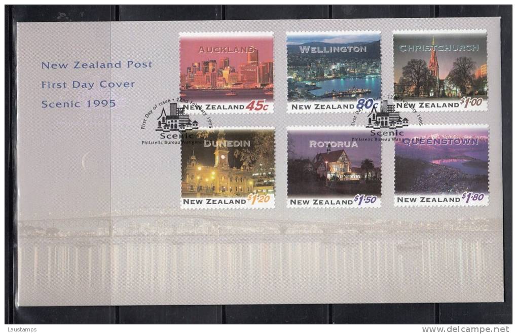 New Zealand 1995 Scenic FDC - FDC