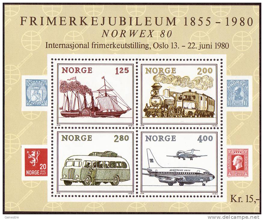 Norvège / Norge - 1980 - Y&T Bloc 4 ** (MNH) - Hojas Bloque