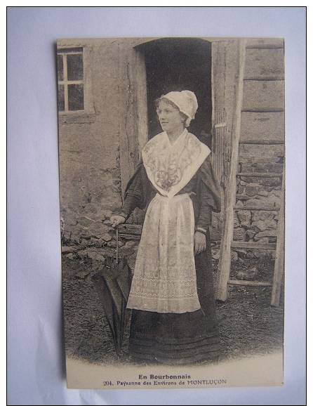 03 - MONTLUCON - EN BOURBONNAIS - PAYSANNE DES ENVIRONS DE MONTLUCON - - Autres & Non Classés