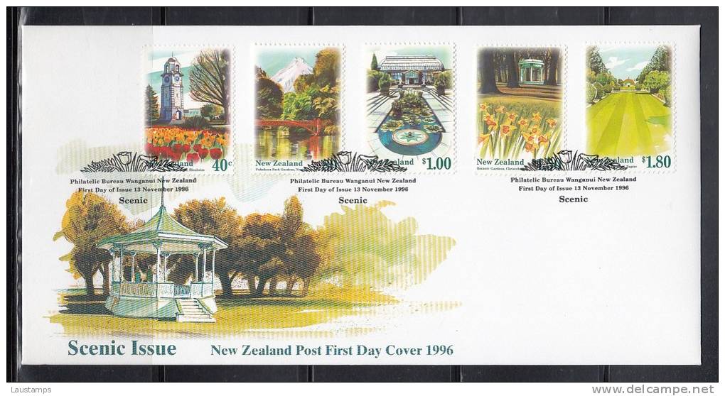 New Zealand 1996 Scenic Issue FDC - FDC