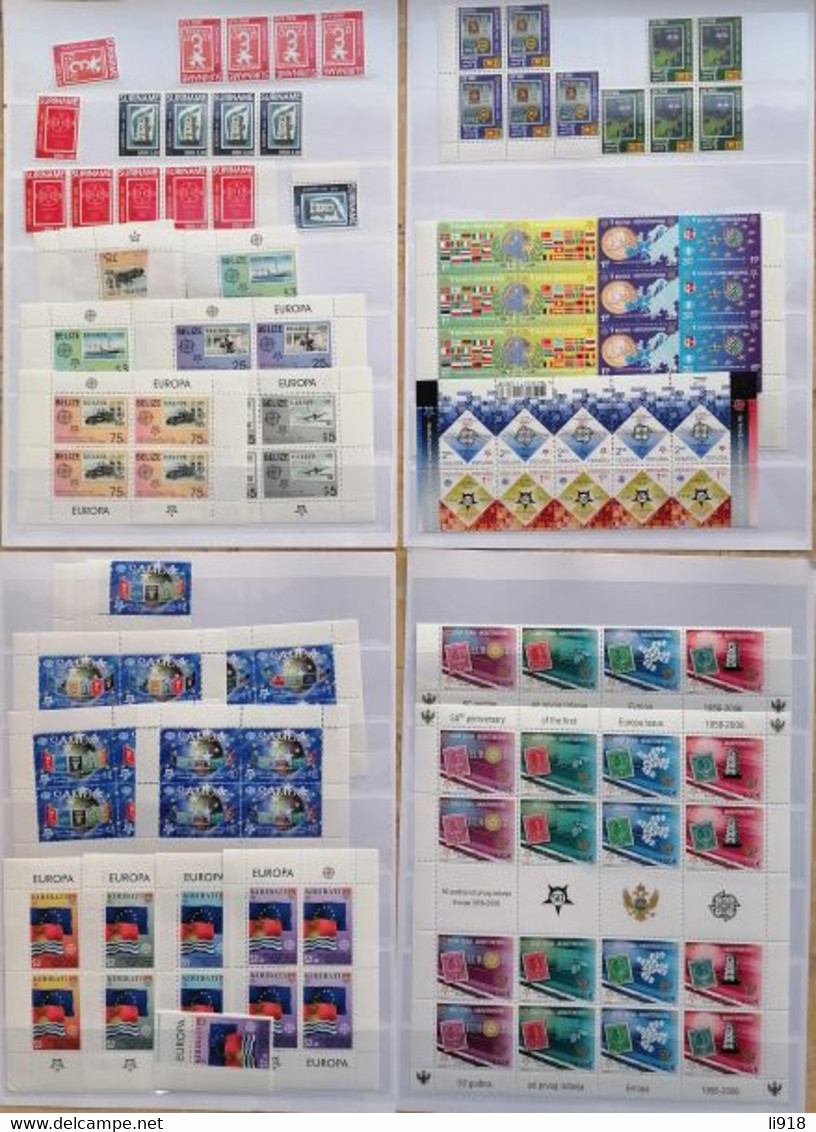 2006 Europa 50 Years Anni. Collection Of 1770 Stamps Complet Set Perf & Imperf MNH** - Collections (sans Albums)