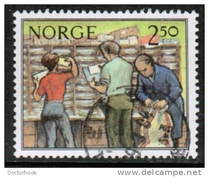 NORWAY   Scott #  834  VF USED - Oblitérés