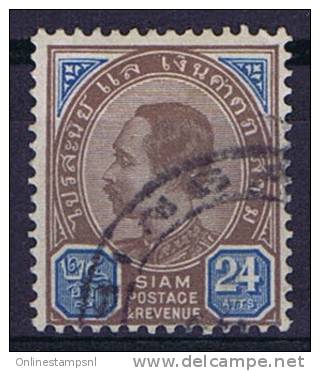 Thailand/Siam:  Michel Nr  40 ,used, 1899 - Thailand