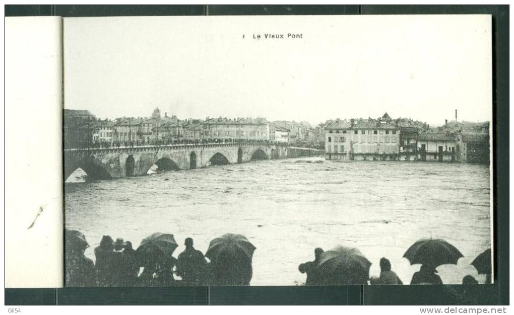 Carnet De 14 Cpa , Montauban Vues Des Ravages Causés Par L'inondation De Mars 1930 - Lh73 - Montauban