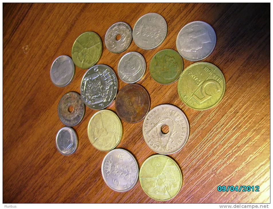 BELGIUM  LOT OF COINS - Colecciones