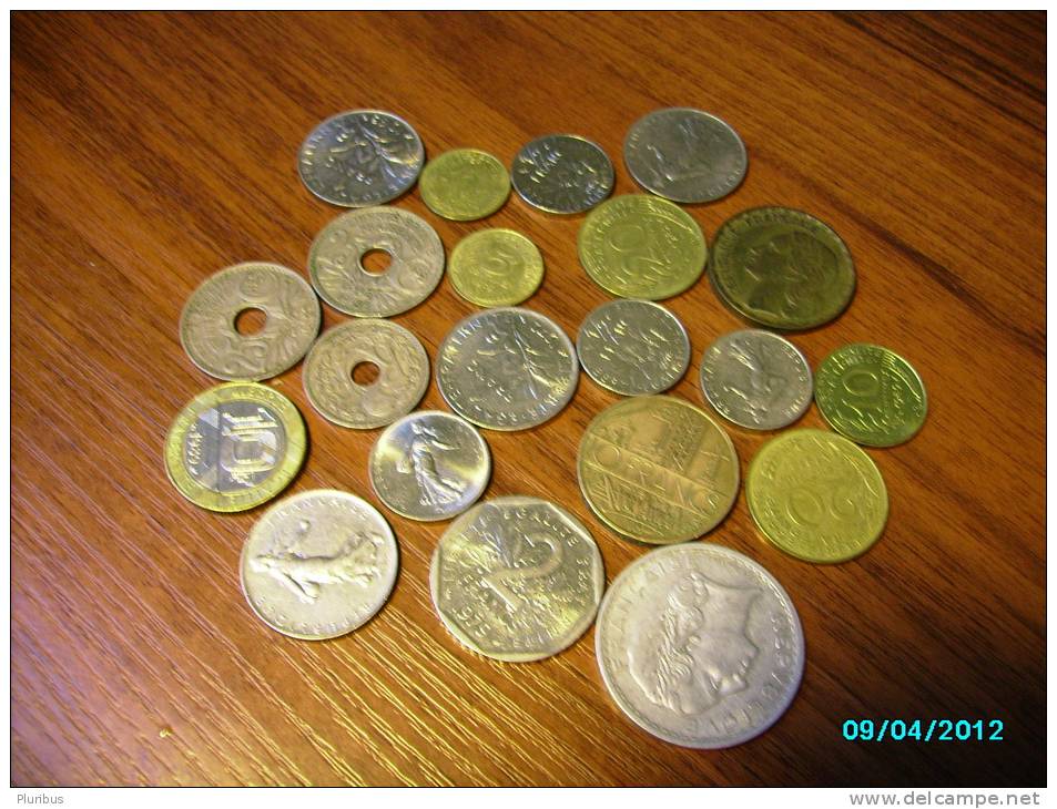 FRANCE   LOT OF COINS - Collections