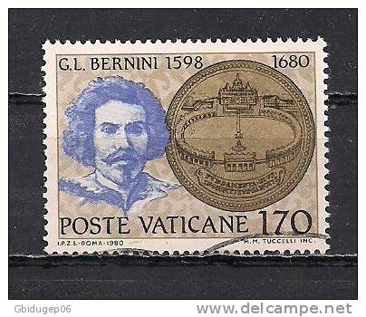 YT N° 695 - Oblitéré - 300e BERNINI - Used Stamps