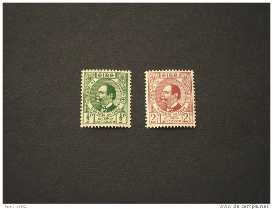 IRLANDA - 1943 LINGUA G. 2 VALORI -NUOVI(++) - Unused Stamps