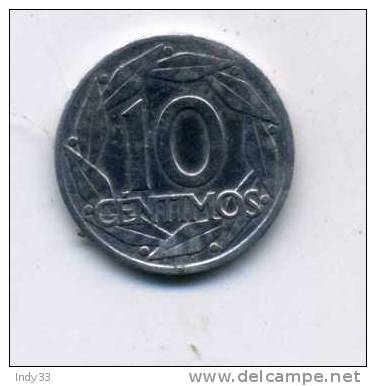 - ESPAGNE . 10 C. 1959   . - 10 Céntimos