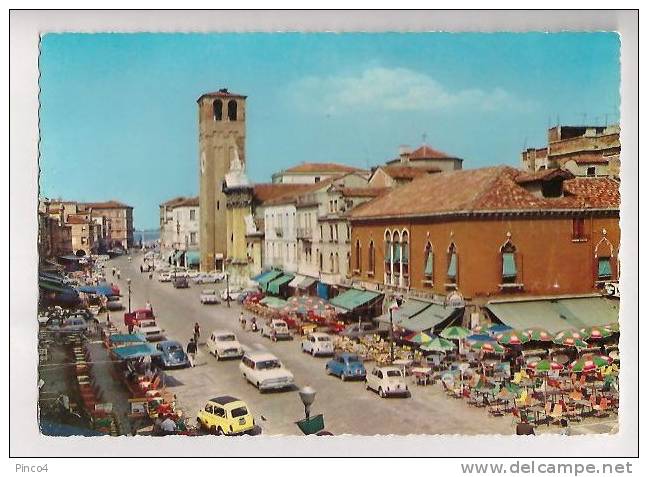 CHIOGGIA CORSO DEL POPOLO CARTOLINA FORMATO GRANDE NON VIAGGIATA - Chioggia