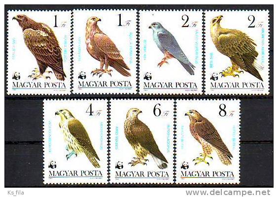 HUNGARY - 1983. Birds Of Prey - MNH - Nuovi