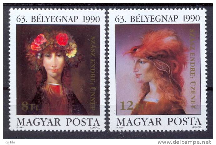 HUNGARY - 1990. Stamp Day - MNH - Neufs