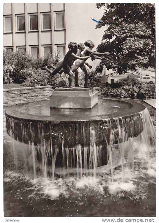 PFORZHEIM, Drei Täler Brunnen, Stempel: Pforzheim 1.6.1970 - Pforzheim