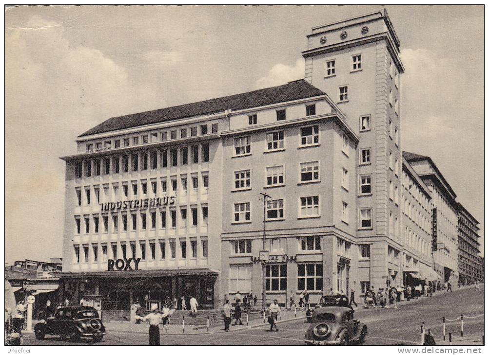 PFORZHEIM, Industriehaus Am Leopoldplatz, Um 1940, Stempel: Pforzheim 12.5.1956 - Pforzheim