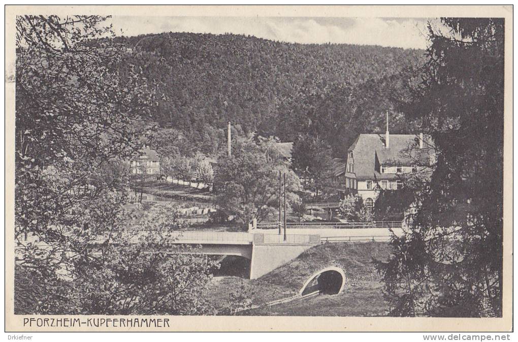 PFORZHEIM, Kupferhammer Stempel: Pforzheim 10.8.1932 - Pforzheim