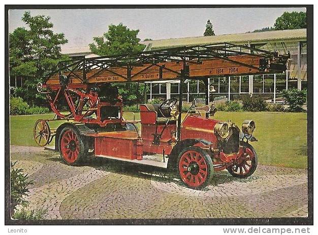 SAURER 1913 Feuerwehr Der Stadt St. Gallen 1914 - 1964 Im Verkehrshaus Luzern 1972 - Trucks, Vans &  Lorries