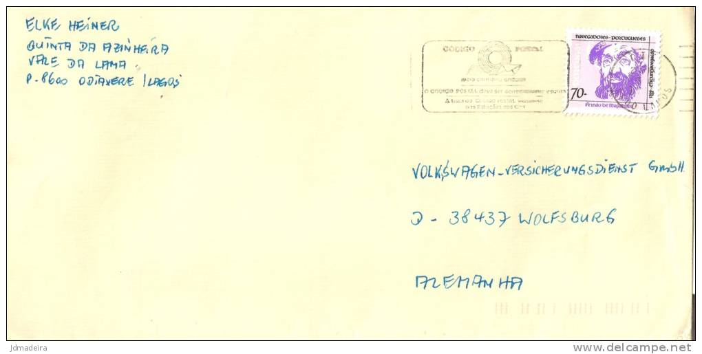 Portugal Cover To Germany - Lettres & Documents