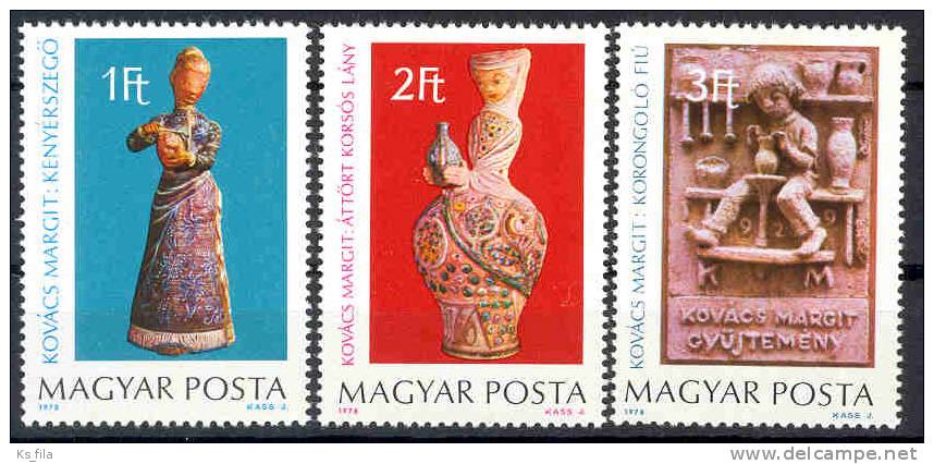 HUNGARY - 1978. Ceramics Of Margit Kovács - MNH - Ungebraucht