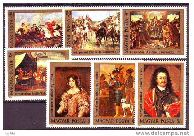 HUNGARY - 1976. 300th Anniv Of Prince Ferenc Rákóczi II. - MNH - Unused Stamps