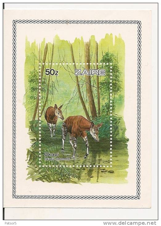 Zaïre 1984 BL58 MNH** - Ungebraucht