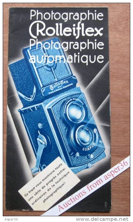 Brochure "Photographie Rolleiflex" - Collections