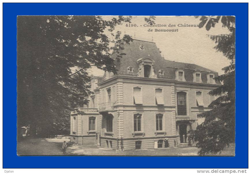 Collection Des Châteaux De BEAUCOURT.  (C.P.A.) - Beaucourt