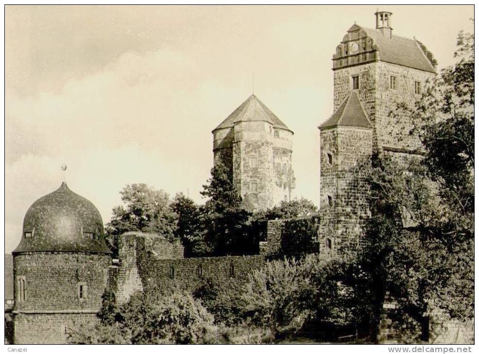 AK Stolpen, Schösser-, Johannis- Und Seigerturm, Ungelaufen, 1966 - Stolpen