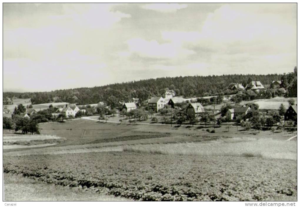 AK Hetzdorf (Kr. Freiberg), Bergschlößchen, Ung, 1974 - Hetzdorf