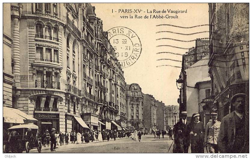PARIS Rue De Vaugirard Vers La Rue De L'Abbé-Groult - Arrondissement: 15