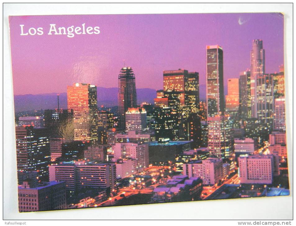 Cp Los Angeles Skyline At Night - Los Angeles