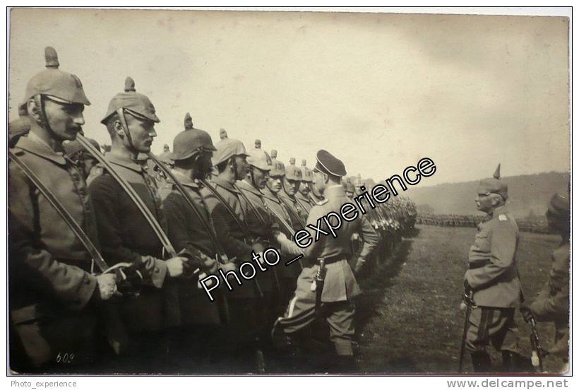 CPA Carte Photo Guerre 14-18 Militaire Royauté Kronprinz Regiment Royalty WW1 VERDUN Meuse 55 - Guerre 1914-18