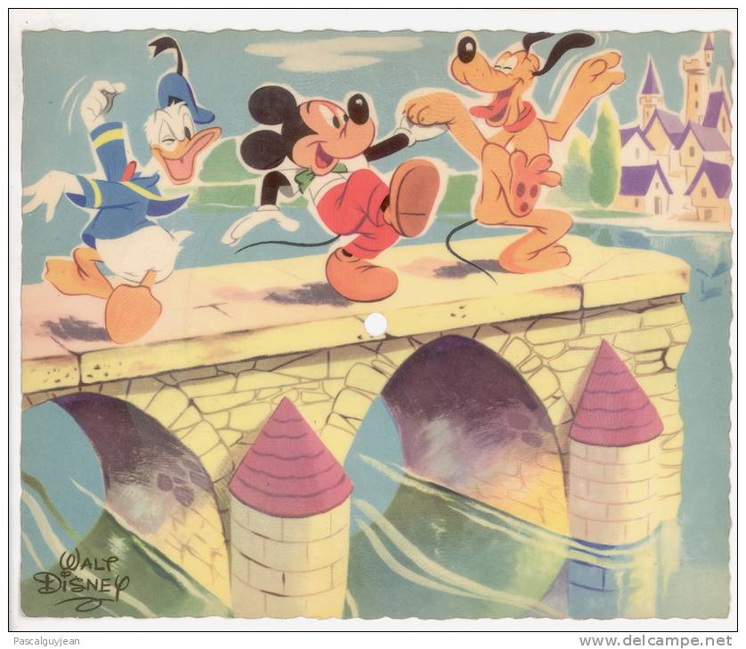 PHONOSCOPE WALT DISNEY - PLUTO - MICKEY ET DONALD - Spezialformate