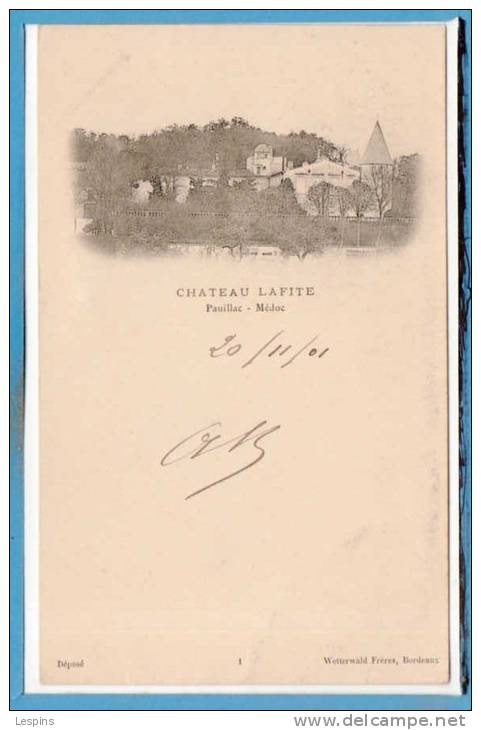 33 - PAUILLAC --  Chateau Lafite - Pauillac