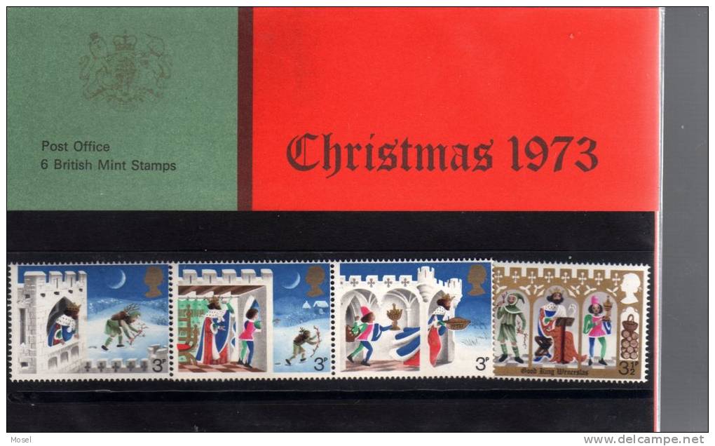 1973 Christmas  Presentation Pack PO Condition - Presentation Packs