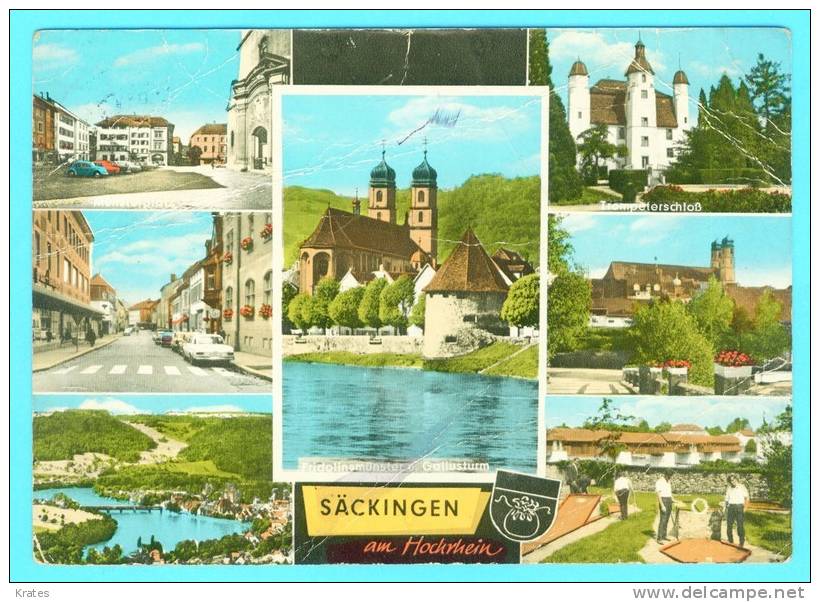 Postcard - Sackingen    (V 11134) - Bad Säckingen