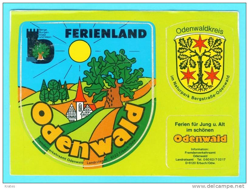 Postcard - Ferienland Odenwald    (V 11160) - Odenwald