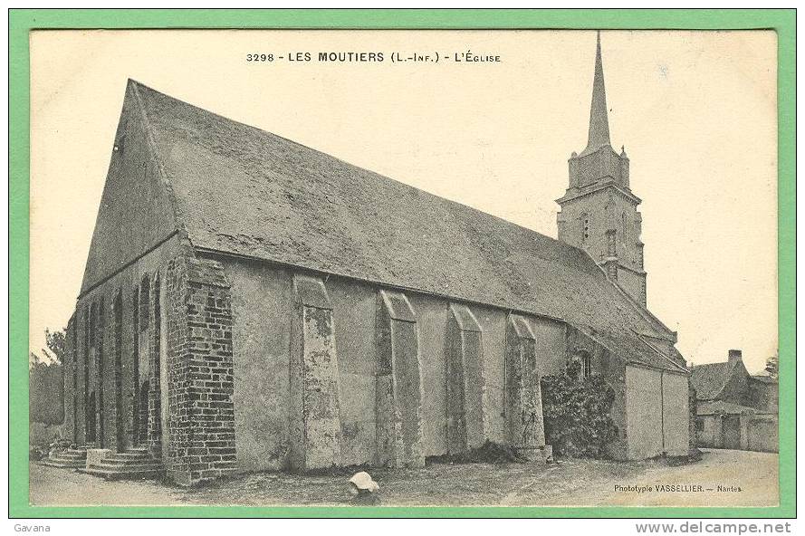 44 LES MOUTIERS - L'église - Les Moutiers-en-Retz