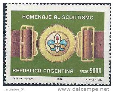 1982 ARGENTINE 1304** Scoutisme - Nuovi